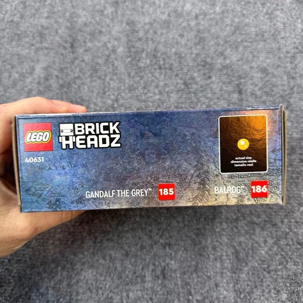 LEGO BrickHeadz Lord of the Rings Gandalf the Grey & Balrog 40631 Set -‎ Retired